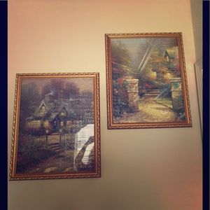 COPY - COPY - Thomas Kinkade Framed Jigsaw 🧩 Puzzles $15 ea